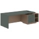 Стол руководителя с тумбой VCT 2390(R) 2300х900х750 VELION в Сочи 