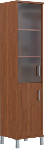 Шкаф-колонка комбинированная B 431.5(L) Орех Гарда 475х450х2054
