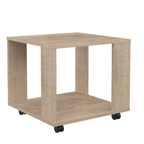 Стол журнальный CT 550 дуб Сонома светлый 500х500х450 COFFEE в Сочи 