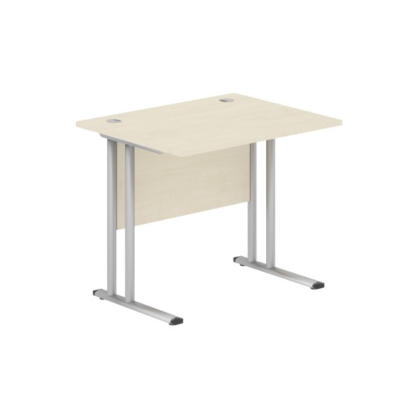 Стол письменный СП-1М Клен*/серебро 900х720х755 IMAGO-M в Сочи 