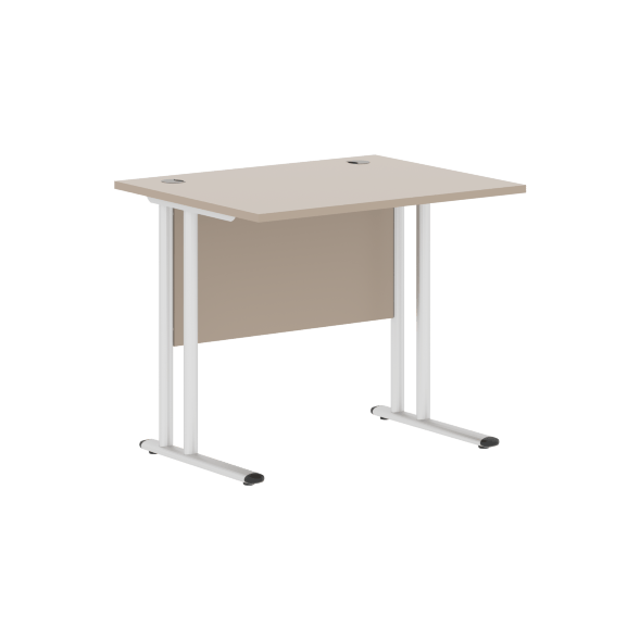 Стол письменный СП-1М Клен*/серебро 900х720х755 IMAGO-M в Сочи 