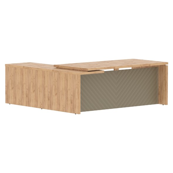 Стол руководителя TLCT 2020(R) 2000х2000х750 TORR LUX в Сочи 