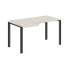 Стол эргономичный XS6CET 149(L) белый/антрацит 1400х900х750 XTEN-S60 в Сочи 