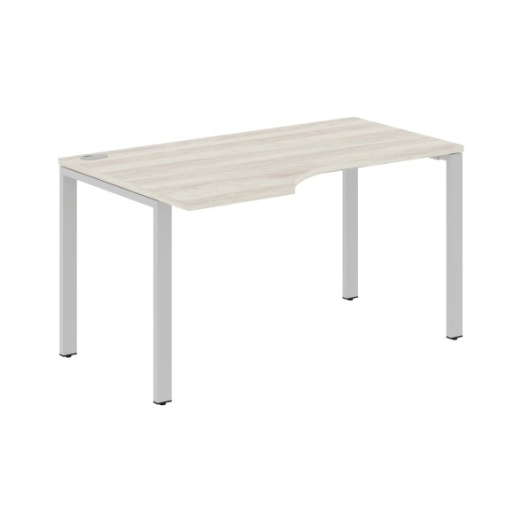 Стол эргономичный XS6CET 149(L) белый/антрацит 1400х900х750 XTEN-S60 в Сочи 