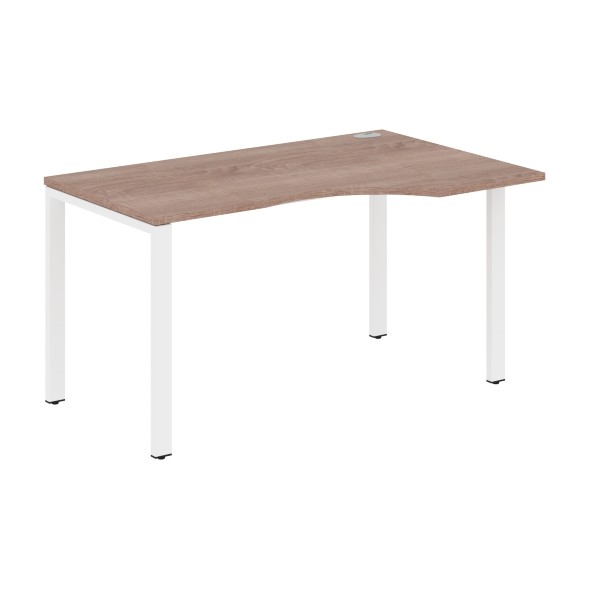 Стол эргономичный XS6CET 149(R) белый/антрацит 1400х900х750 XTEN-S60 в Сочи 