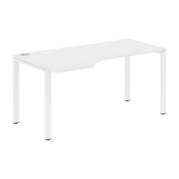 Стол эргономичный XS6CET 169(L) белый/антрацит 1600х900х750 XTEN-S60 в Сочи 