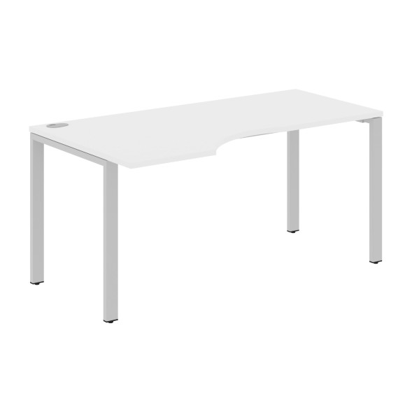 Стол эргономичный XS6CET 169(L) белый/антрацит 1600х900х750 XTEN-S60 в Сочи 