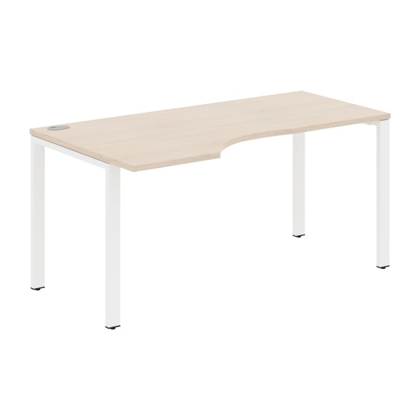 Стол эргономичный XS6CET 169(L) белый/антрацит 1600х900х750 XTEN-S60 в Сочи 