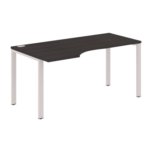 Стол эргономичный XS6CET 169(L) белый/антрацит 1600х900х750 XTEN-S60 в Сочи 