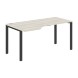 Стол эргономичный XS6CET 169(L) белый/антрацит 1600х900х750 XTEN-S60 в Сочи 