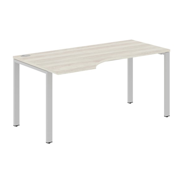 Стол эргономичный XS6CET 169(L) белый/антрацит 1600х900х750 XTEN-S60 в Сочи 