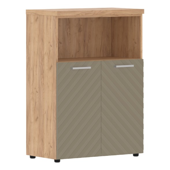 Шкаф с глухими малыми дверьми и топом TLMC 85.3 856х450х1203 TORR LUX в Сочи 