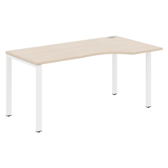 Стол эргономичный XS6CET 169(R) белый/антрацит 1600х900х750 XTEN-S60 в Сочи 