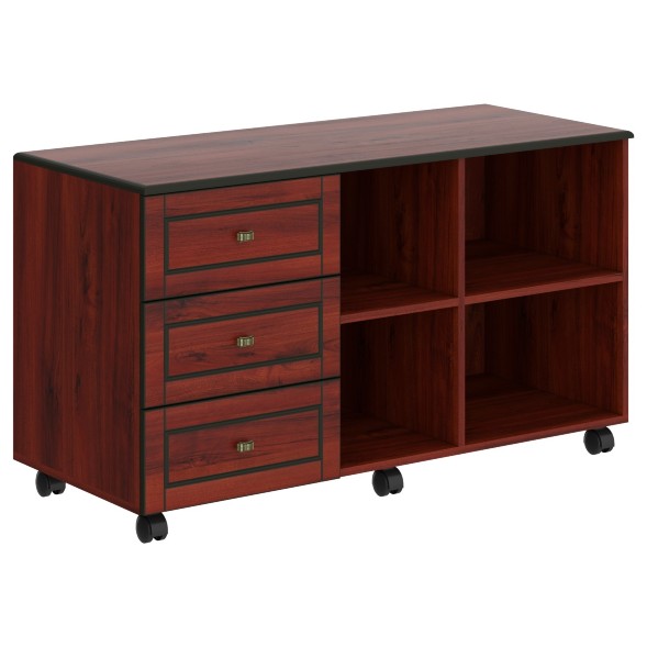 Тумба сервисная LCRT 1250(L) Темный каштан 1200х500х670 LAREX в Сочи 