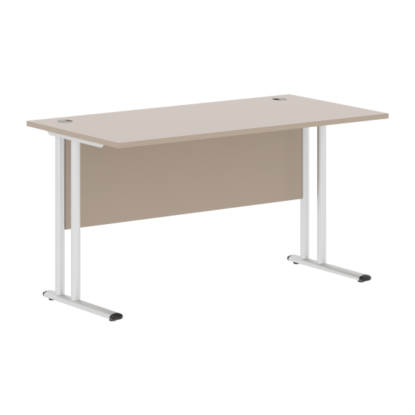 Стол письменный СП-3М Клен*/серебро 1400х720х755 IMAGO-M в Сочи 