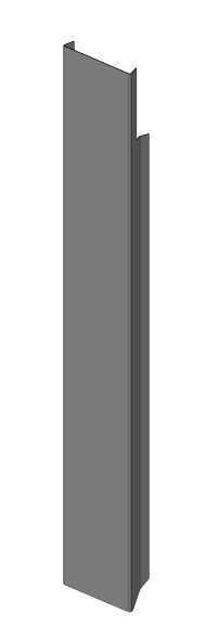 Комплект внешних картеров декоративных для опор стола DVB-01(PL) 93х33х672 IMAGO-M в Сочи 