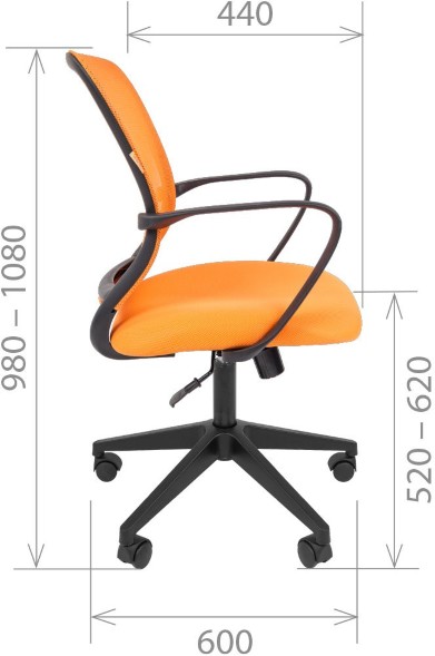 Компьютерное кресло CHAIRMAN 698 black купить в Екатеринбурге