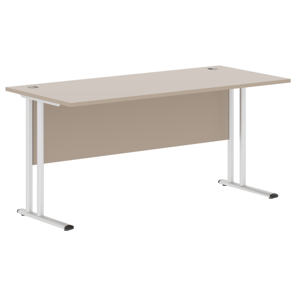 Стол письменный СП-4М Клен*/серебро 1600х720х755 IMAGO-M в Сочи 