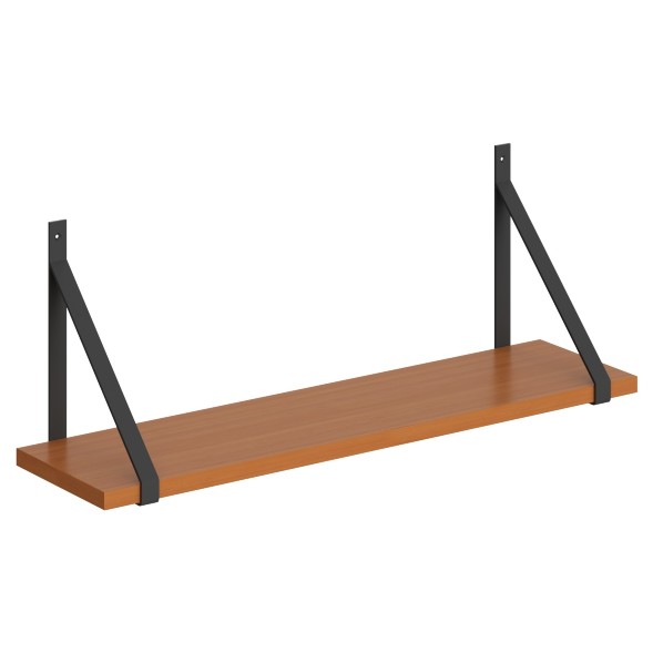 Полка с полкодержателями SH1-GINO 830х210х300 COFFEE в Сочи 