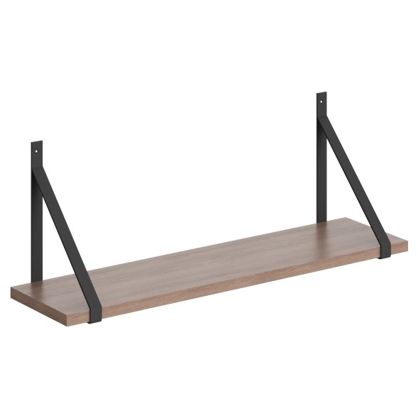 Полка с полкодержателями SH1-GINO 830х210х300 COFFEE в Сочи 