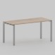 Стол Лофт 1600х600 на П-образных опорах, серый