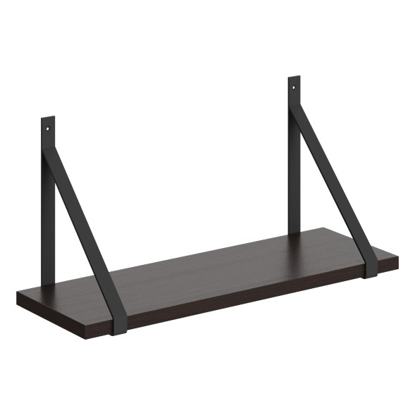 Полка с полкодержателями SH2-GINO 630х210х300 COFFEE в Сочи 