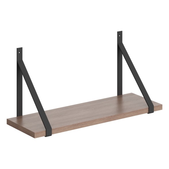 Полка с полкодержателями SH2-GINO 630х210х300 COFFEE в Сочи 