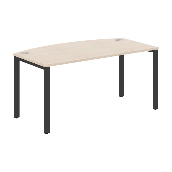 Стол руководителя XS6ET 169 белый/антрацит 1600х867х750 XTEN-S60 в Сочи 