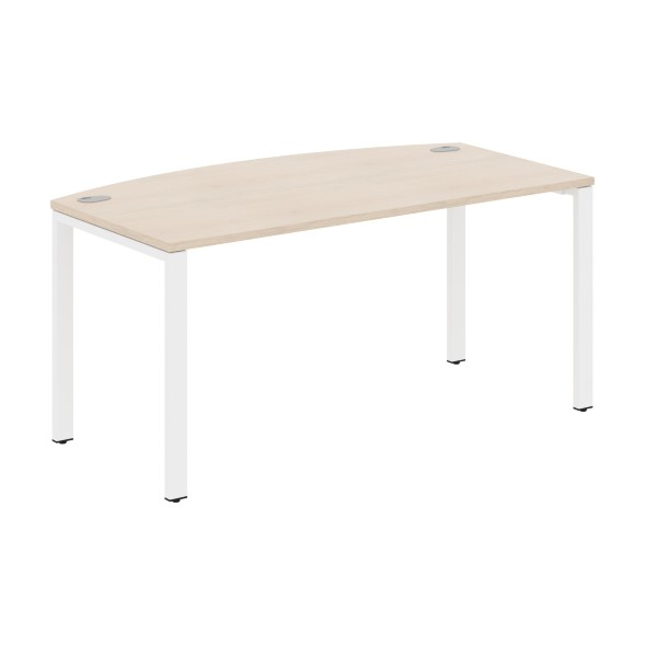 Стол руководителя XS6ET 169 белый/антрацит 1600х867х750 XTEN-S60 в Сочи 