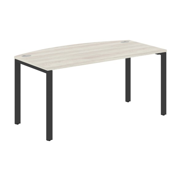 Стол руководителя XS6ET 169 белый/антрацит 1600х867х750 XTEN-S60 в Сочи 