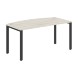 Стол руководителя XS6ET 169 белый/антрацит 1600х867х750 XTEN-S60 в Сочи 