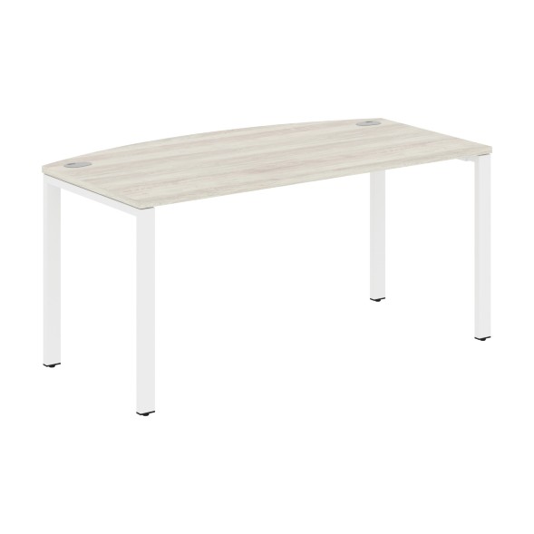 Стол руководителя XS6ET 169 белый/антрацит 1600х867х750 XTEN-S60 в Сочи 