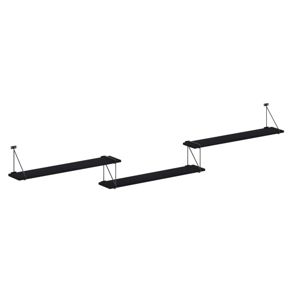 Полка с полкодержателями SH3-ROD/BAR 2380х166х392 COFFEE в Сочи 