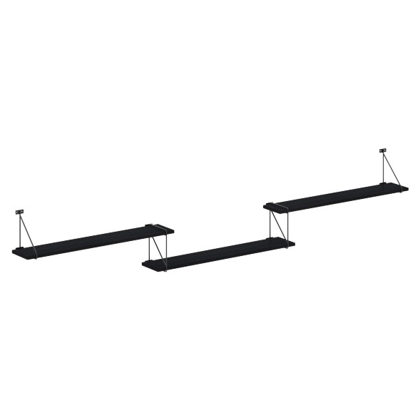 Полка с полкодержателями SH3-ROD/BAR 2380х166х392 COFFEE в Сочи 