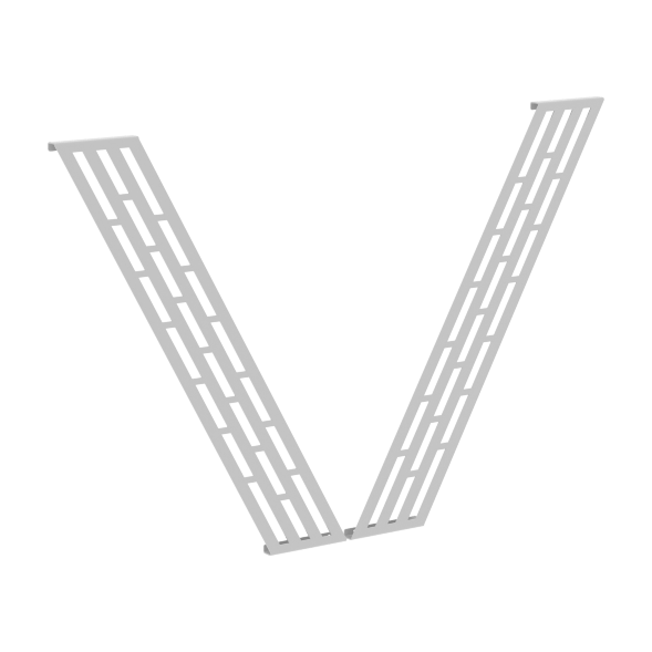 Элемент металлический (2шт) Накладка фронтальной панели XQPOF-2 131х22,5х846 XTEN-QP в Сочи 