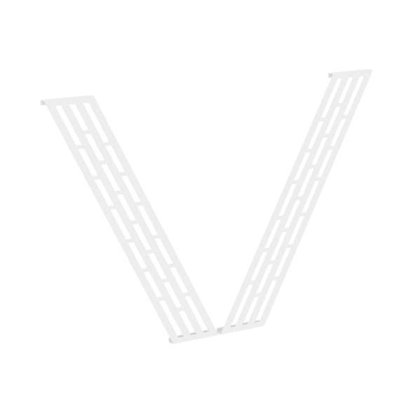 Элемент металлический (2шт) Накладка фронтальной панели XQPOF-2 131х22,5х846 XTEN-QP в Сочи 