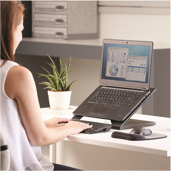 Портативная подставка для ноутбука Designer Suites, черная в Сочи 