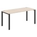 Стол прямой XS6ST 167 белый/антрацит 1600х700х750 XTEN-S60 в Сочи 