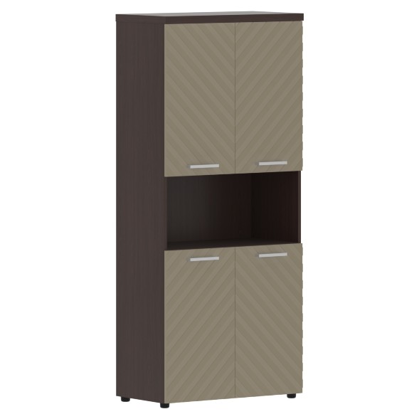 Шкаф с комплектами малых дверей и топом TLHC 85.4 856х450х1968 TORR LUX в Сочи 