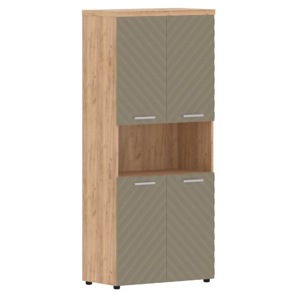 Шкаф с комплектами малых дверей и топом TLHC 85.4 856х450х1968 TORR LUX в Сочи 