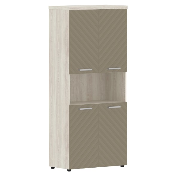 Шкаф с комплектами малых дверей и топом TLHC 85.4 856х450х1968 TORR LUX в Сочи 