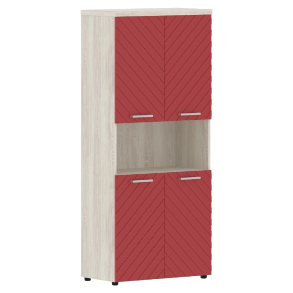 Шкаф с комплектами малых дверей и топом TLHC 85.4 856х450х1968 TORR LUX в Сочи 