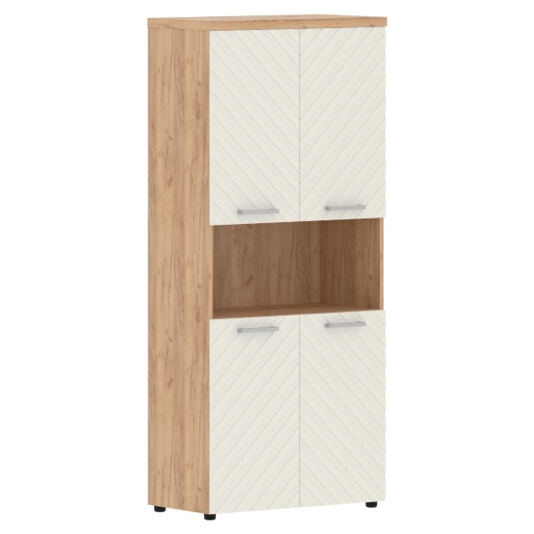 Шкаф с комплектами малых дверей и топом TLHC 85.4 856х450х1968 TORR LUX в Сочи 