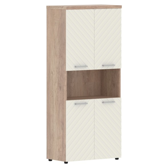 Шкаф с комплектами малых дверей и топом TLHC 85.4 856х450х1968 TORR LUX в Сочи 