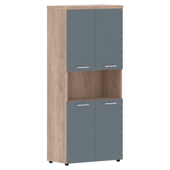 Шкаф с комплектами малых дверей и топом TLHC 85.4 856х450х1968 TORR LUX в Сочи 