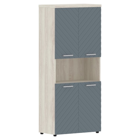 Шкаф с комплектами малых дверей и топом TLHC 85.4 856х450х1968 TORR LUX в Сочи 