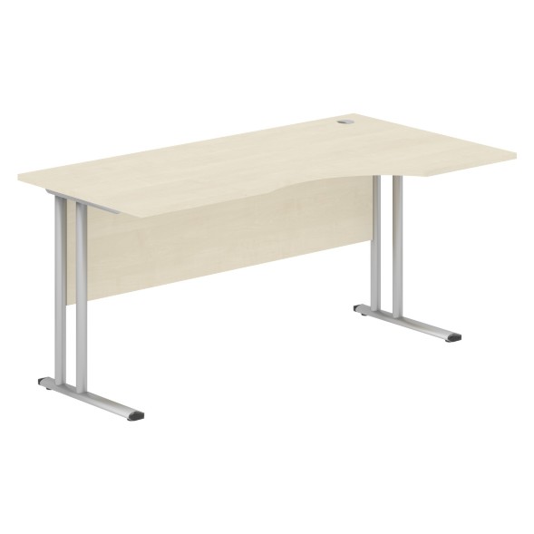 Стол эргономичный СА-1M(R) Клен*/серебро 1600х900х755 IMAGO-M в Сочи 