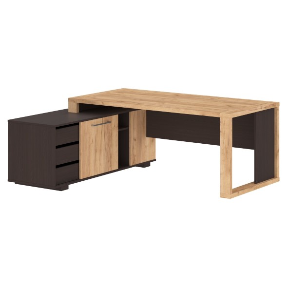 Стол руководителя с тумбой ACT 1916.A(L) 1 950х1 600х750 ALTO