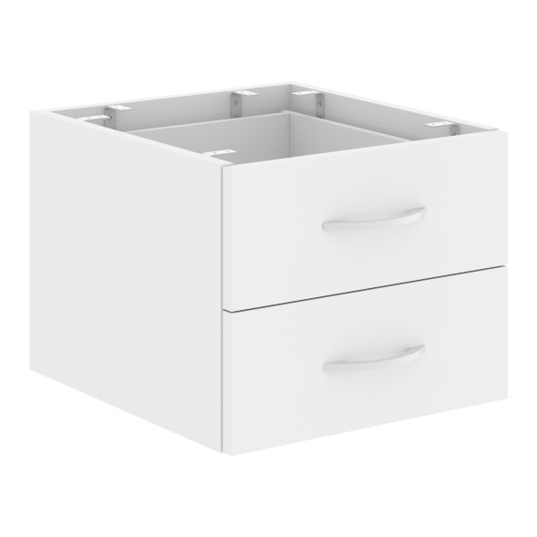 Тумба подвесная дву ящичная СРС-2V.1 407х448х325 IMAGO PLUS в Сочи 