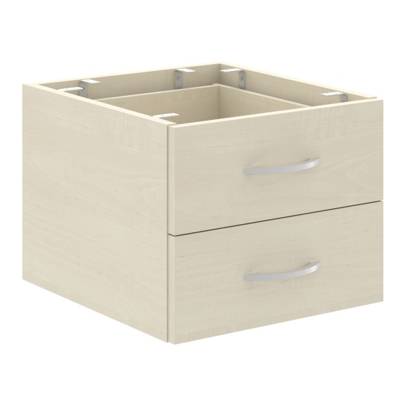 Тумба подвесная дву ящичная СРС-2V.1 407х448х325 IMAGO PLUS в Сочи 